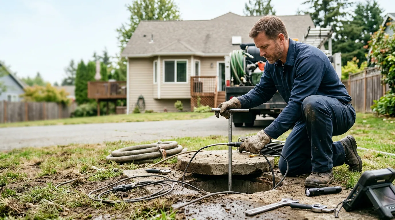Septic Tank Pumping in Anderson Island, WA